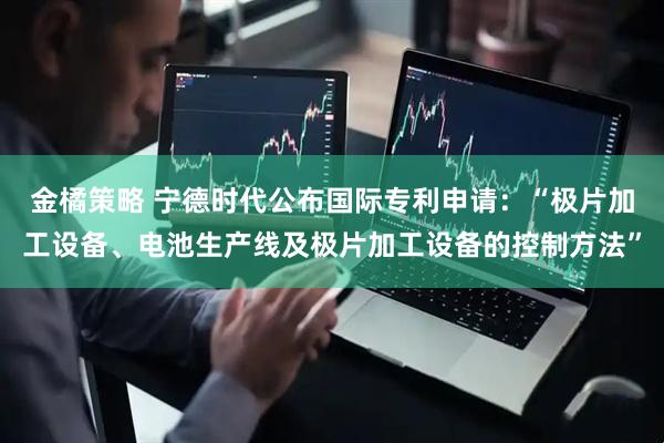 金橘策略 宁德时代公布国际专利申请：“极片加工设备、电池生产线及极片加工设备的控制方法”