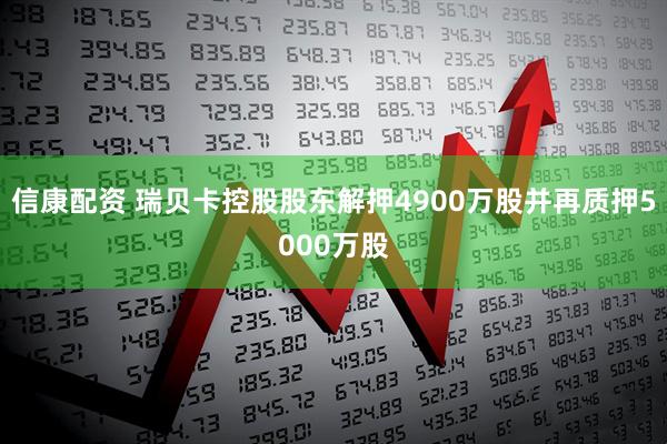 信康配资 瑞贝卡控股股东解押4900万股并再质押5000万股