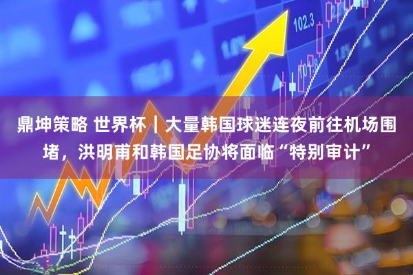 鼎坤策略 世界杯｜大量韩国球迷连夜前往机场围堵，洪明甫和韩国足协将面临“特别审计”